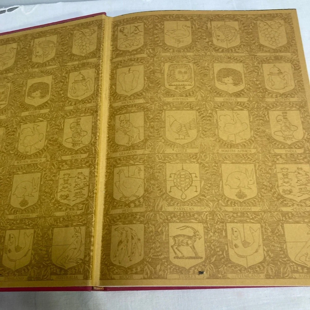 The Embassy‎ Cookbook Allison Williams 1966 First Edition Hardcover Vintage Red